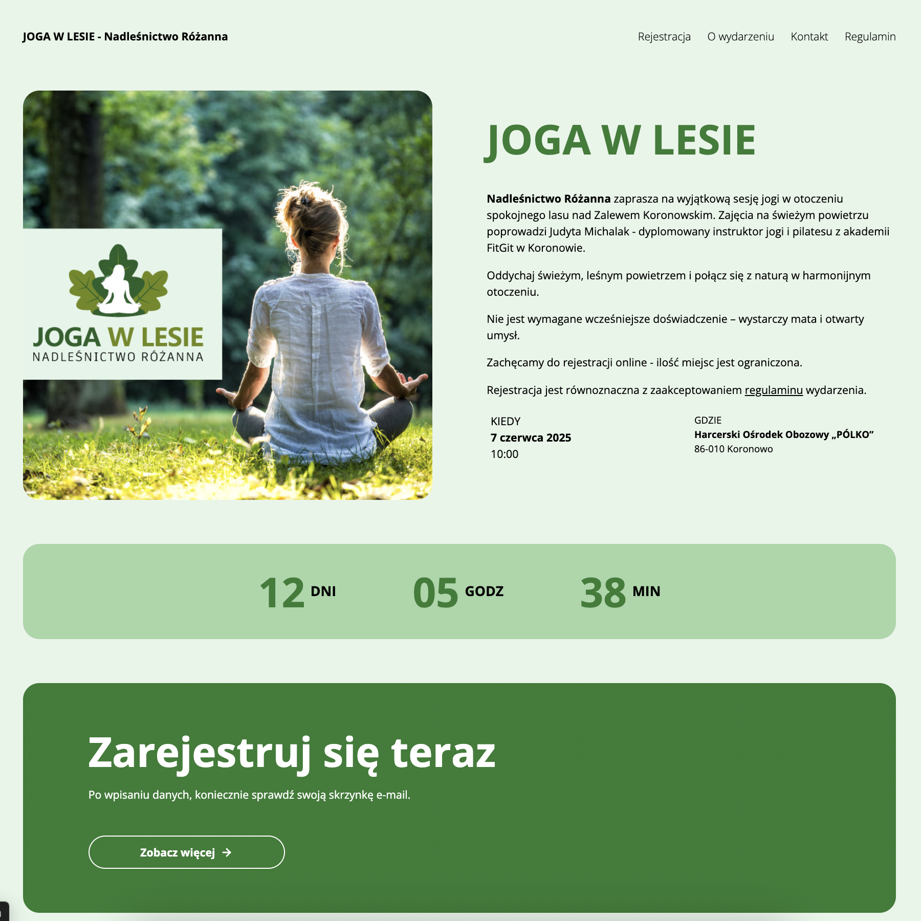 Lasy Państwowe - Nadleśnictwo Różanna